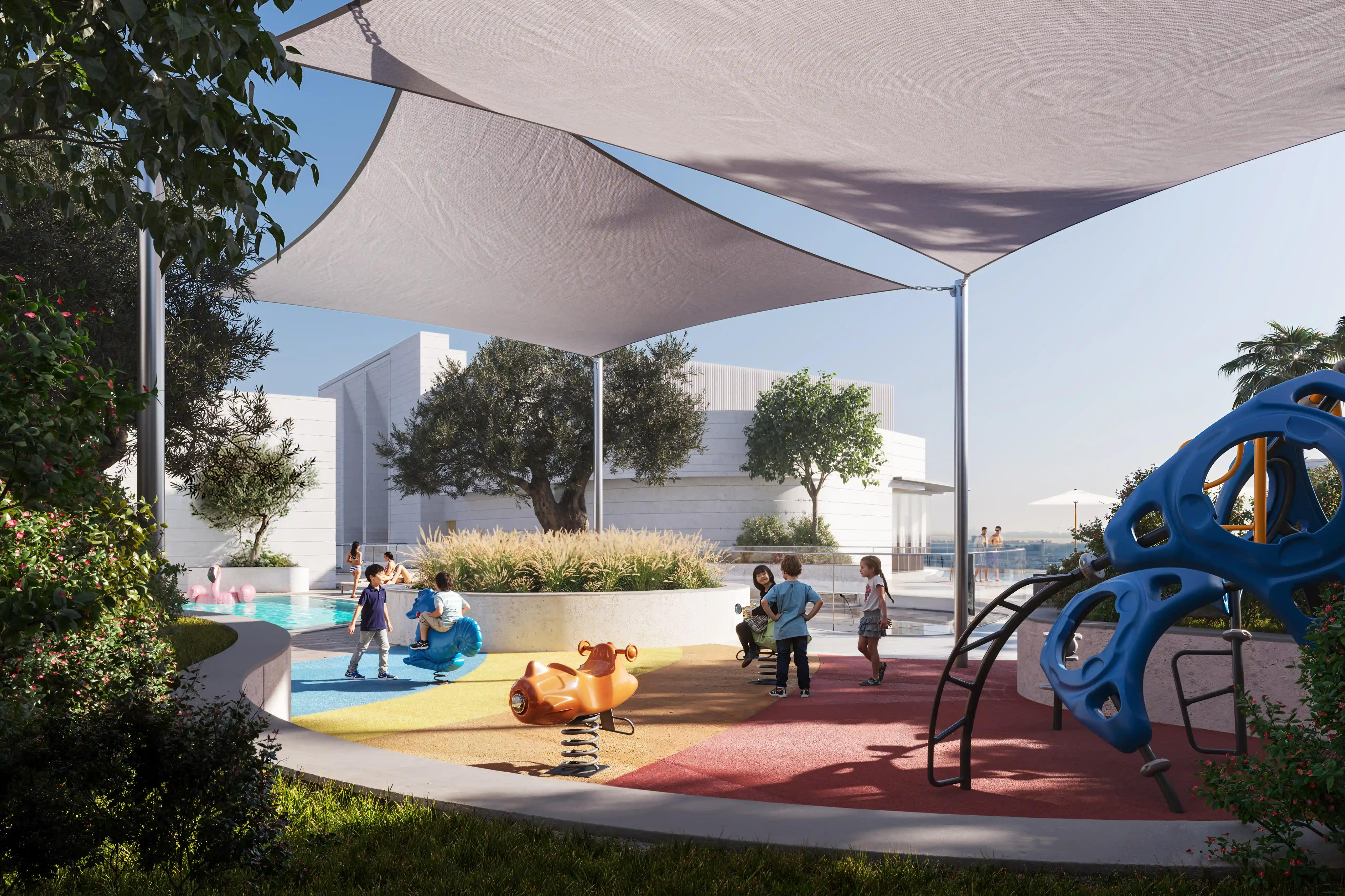 Vibrant Tennis Courts - Recreation facilities